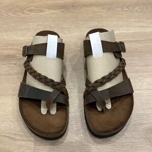 Brown Leather Sandals